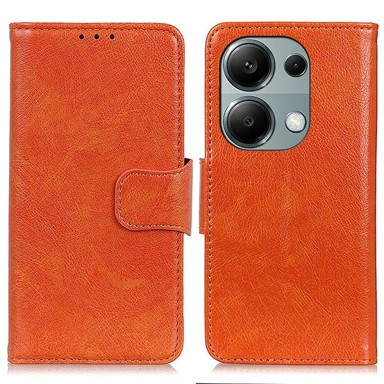 For Xiaomi Redmi Note 13 Pro 4G / Poco M6 Pro 4G Case Split Leather Wallet Card Holder Stand Phone Cover