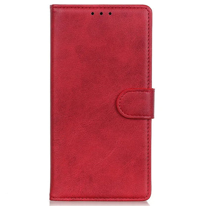 For Xiaomi Redmi Note 13 Pro 4G / Poco M6 Pro 4G Leather Case Cowhide Texture Phone Wallet Cover