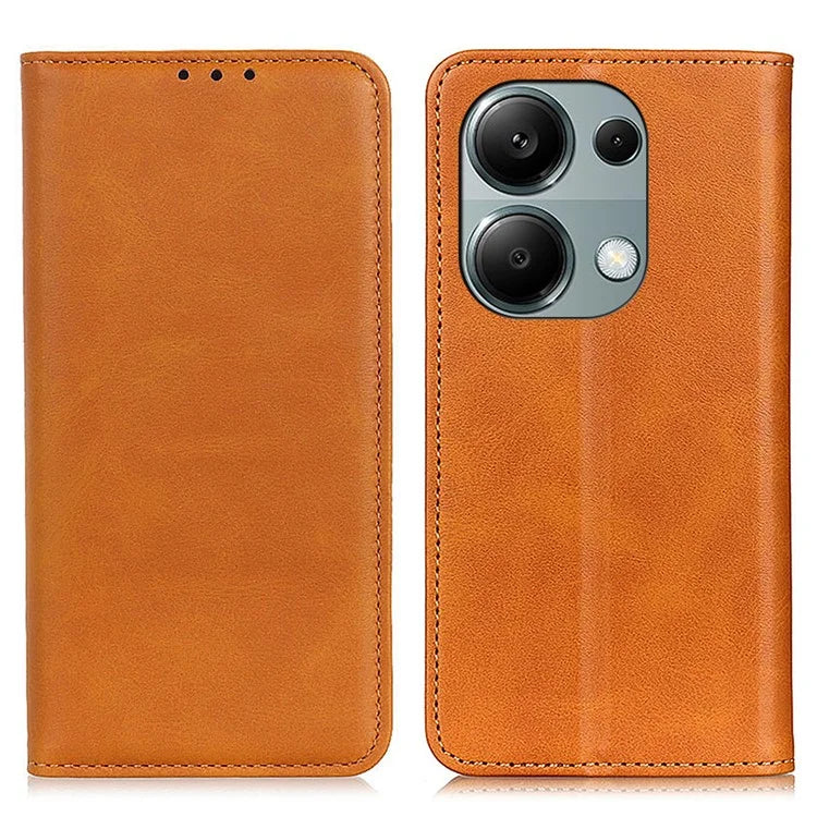 For Xiaomi Redmi Note 13 Pro 4G / Poco M6 Pro 4G Case Wallet Split Leather Protective Phone Cover