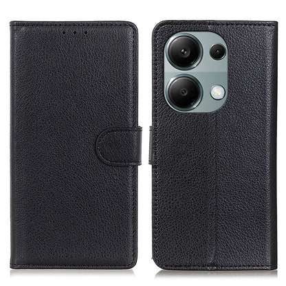 For Xiaomi Redmi Note 13 Pro 4G / Poco M6 Pro 4G Case PU Leather Folio Stand View Phone Cover
