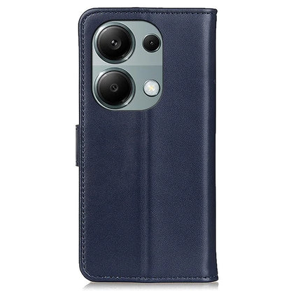 For Xiaomi Redmi Note 13 4G Magnetic Phone Case Scratch Resistant Leather Cover