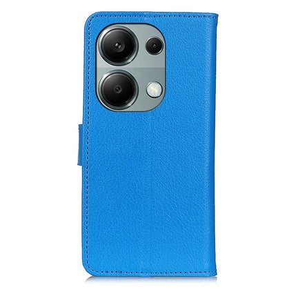 For Xiaomi Redmi Note 13 4G PU Leather Case Litchi Texture Protective Cover