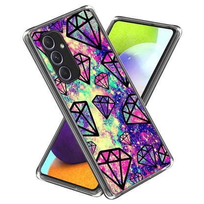 For Samsung Galaxy A54 5G Phone Case Pattern Soft TPU Anti-Scratch Shockproof Cover