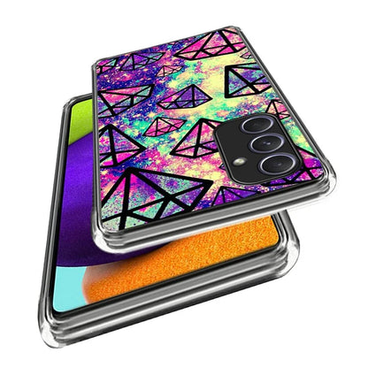 For Samsung Galaxy A54 5G Phone Case Pattern Soft TPU Anti-Scratch Shockproof Cover