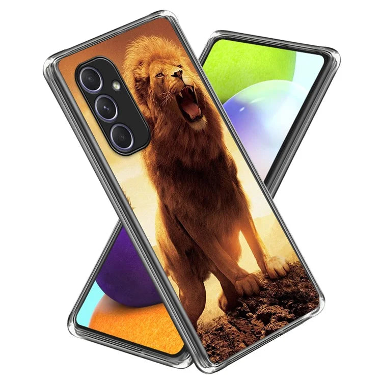For Samsung Galaxy A54 5G Phone Case Pattern Soft TPU Anti-Scratch Shockproof Cover