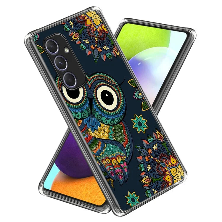 For Samsung Galaxy A54 5G Phone Case Pattern Soft TPU Anti-Scratch Shockproof Cover