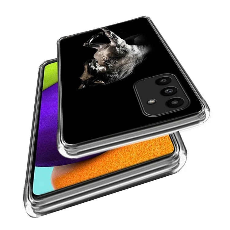 For Samsung Galaxy A15 4G / 5G TPU Protective Case Pattern Back Phone Cover