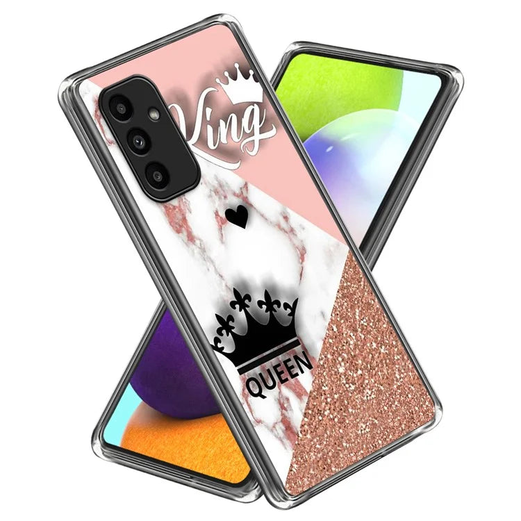 For Samsung Galaxy A15 4G / 5G TPU Protective Case Pattern Back Phone Cover