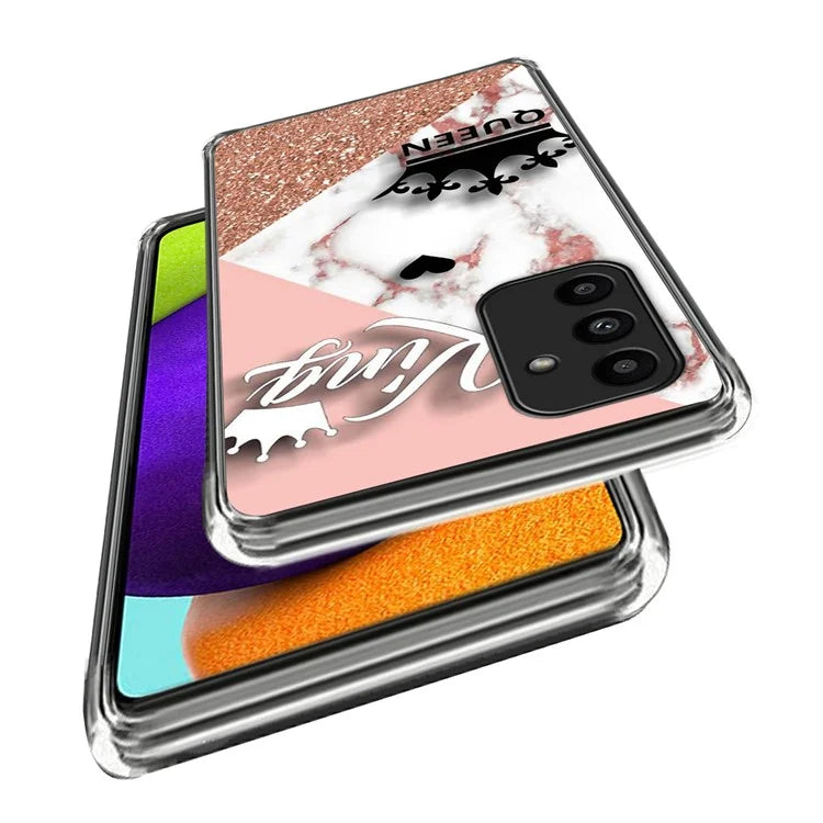 For Samsung Galaxy A15 4G / 5G TPU Protective Case Pattern Back Phone Cover