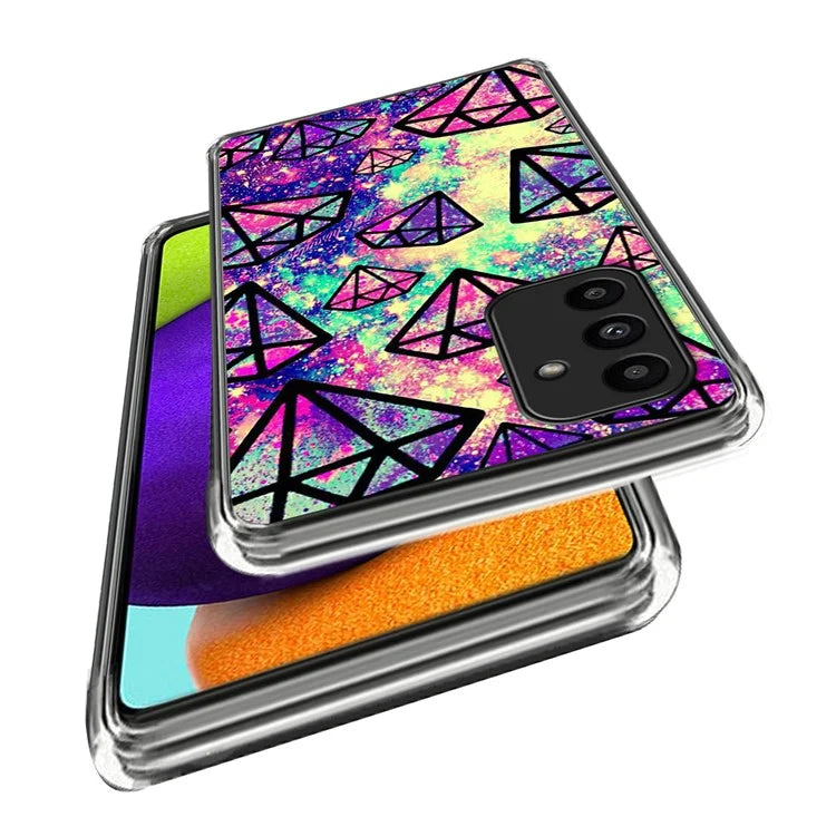 For Samsung Galaxy A15 4G / 5G TPU Protective Case Pattern Back Phone Cover