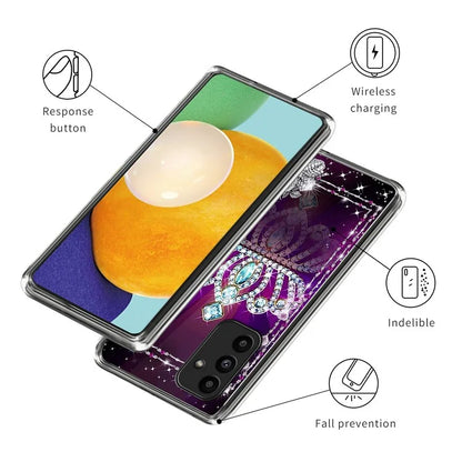 For Samsung Galaxy A15 4G / 5G TPU Protective Case Pattern Back Phone Cover