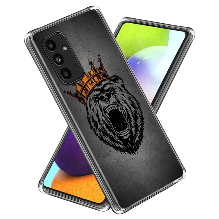 For Samsung Galaxy A15 4G / 5G TPU Protective Case Pattern Back Phone Cover