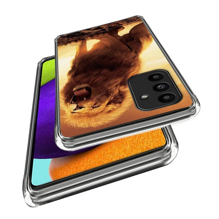 For Samsung Galaxy A15 4G / 5G TPU Protective Case Pattern Back Phone Cover