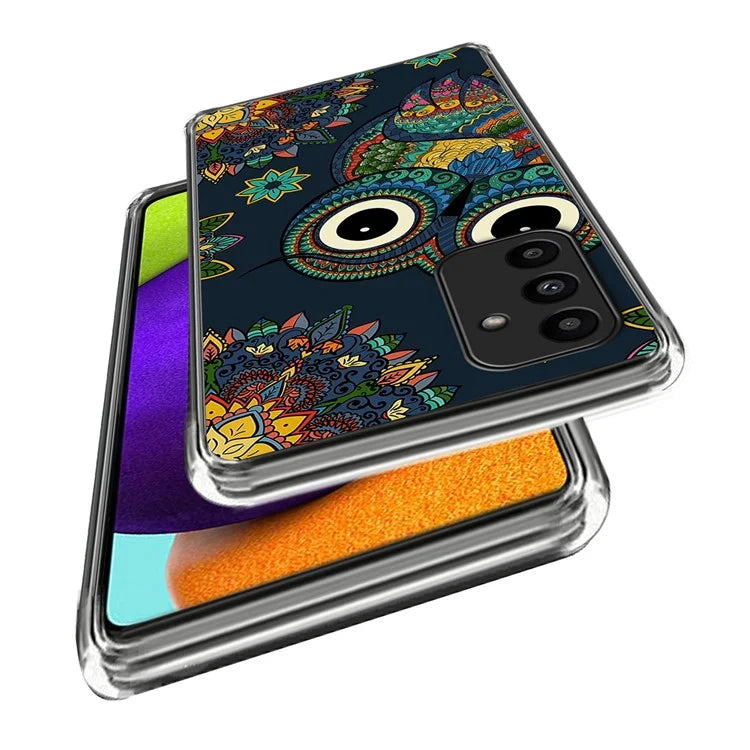 For Samsung Galaxy A15 4G / 5G TPU Protective Case Pattern Back Phone Cover