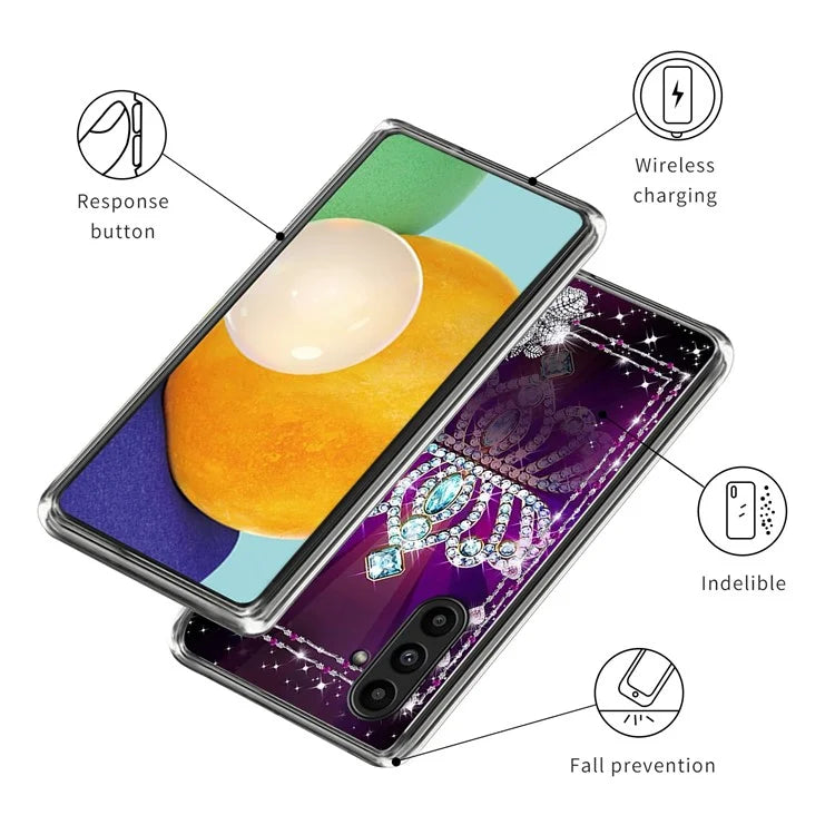 For Samsung Galaxy A14 4G / 5G Case Pattern Design Soft TPU Shockproof Phone Cover