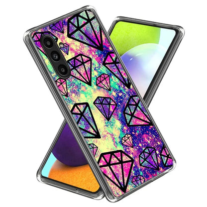 For Samsung Galaxy A14 4G / 5G Case Pattern Design Soft TPU Shockproof Phone Cover