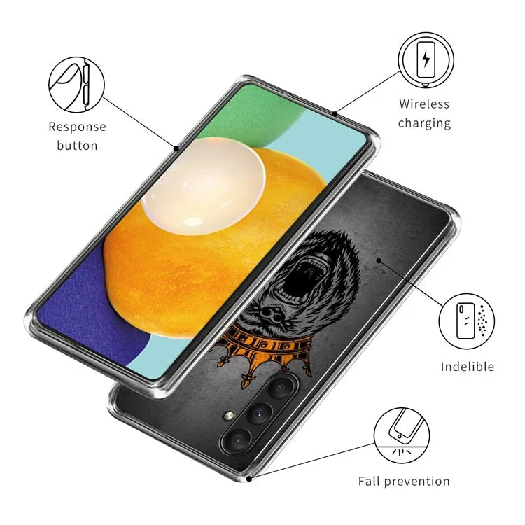 For Samsung Galaxy A05s 4G Pattern TPU Phone Case Slim Shockproof Cover