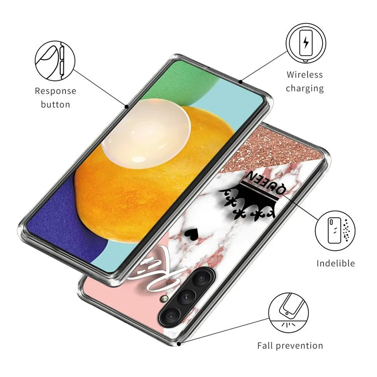 For Samsung Galaxy A05s 4G Pattern TPU Phone Case Slim Shockproof Cover