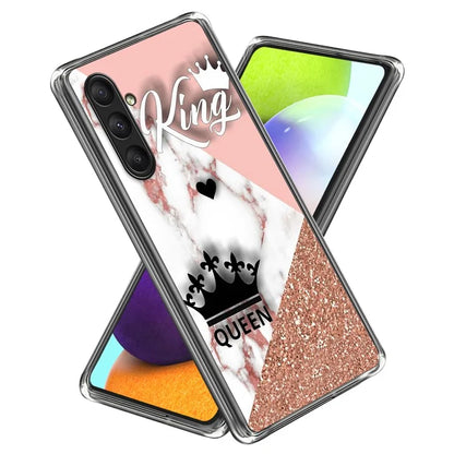 For Samsung Galaxy A24 4G (162.1 x 77.6 x 8.3mm) TPU Case Pattern Protective Cover Shell