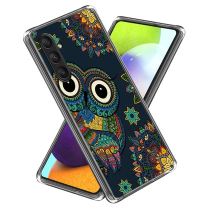For Samsung Galaxy A24 4G (162.1 x 77.6 x 8.3mm) TPU Case Pattern Protective Cover Shell