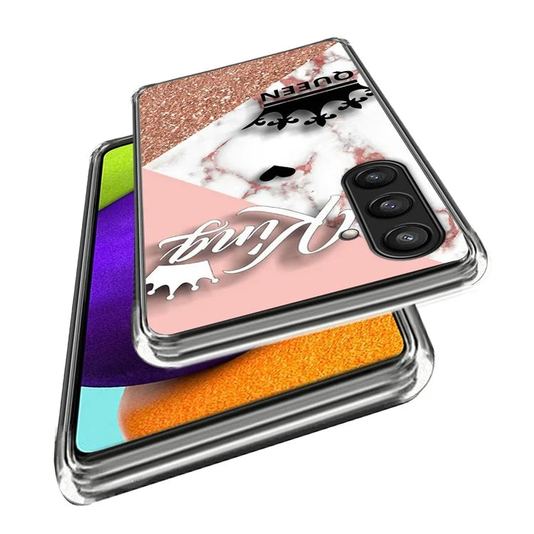 For Samsung Galaxy S24 TPU Case Pattern Printing Soft Slim Phone Cover