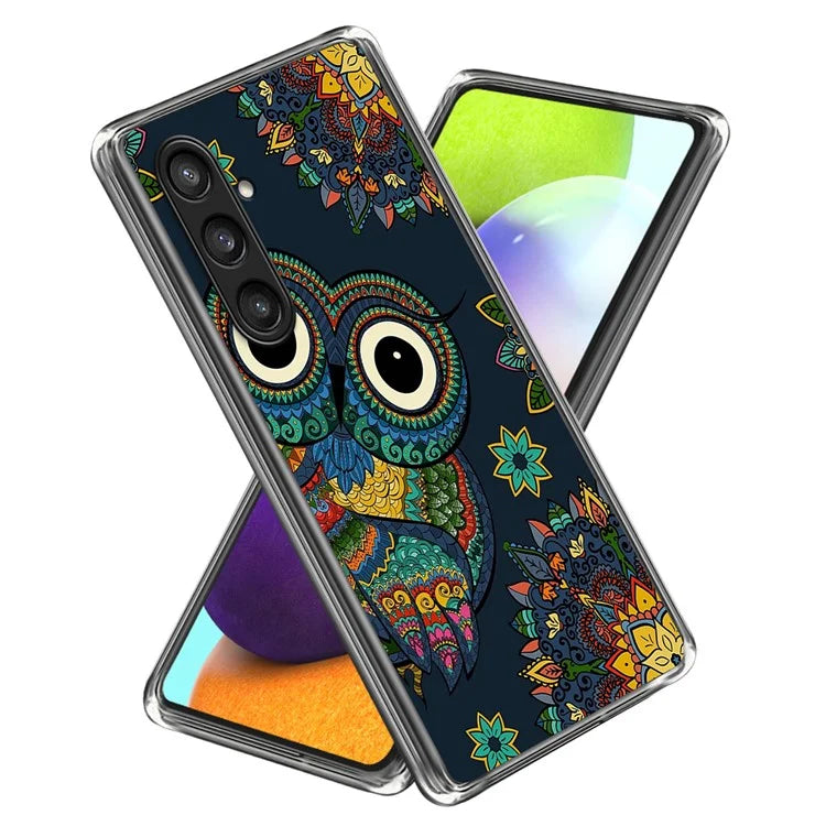 For Samsung Galaxy S24 TPU Case Pattern Printing Soft Slim Phone Cover