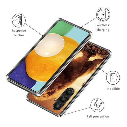 For Samsung Galaxy S23 FE Case Pattern Slim Design TPU Phone Back Cover