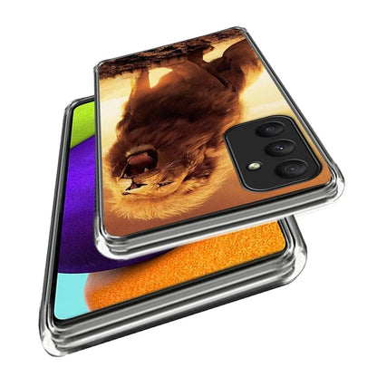 For Samsung Galaxy A55 5G Pattern Printing Case Thin Soft TPU Protection Phone Cover