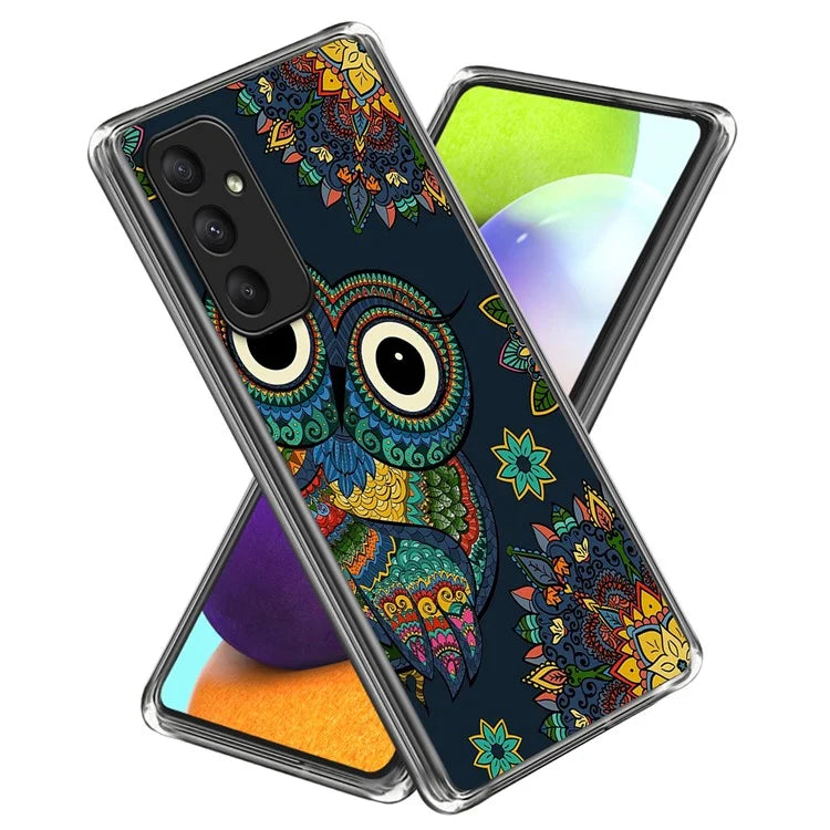 For Samsung Galaxy A55 5G Pattern Printing Case Thin Soft TPU Protection Phone Cover