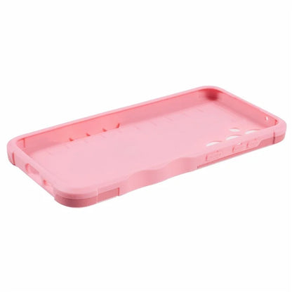 For Samsung Galaxy S23 FE Case Anti-drop PC+TPU Phone Cover with Ring Kickstand