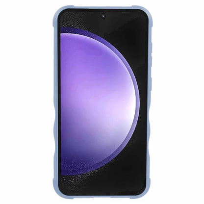 For Samsung Galaxy S23 FE Case Anti-drop PC+TPU Phone Cover with Ring Kickstand