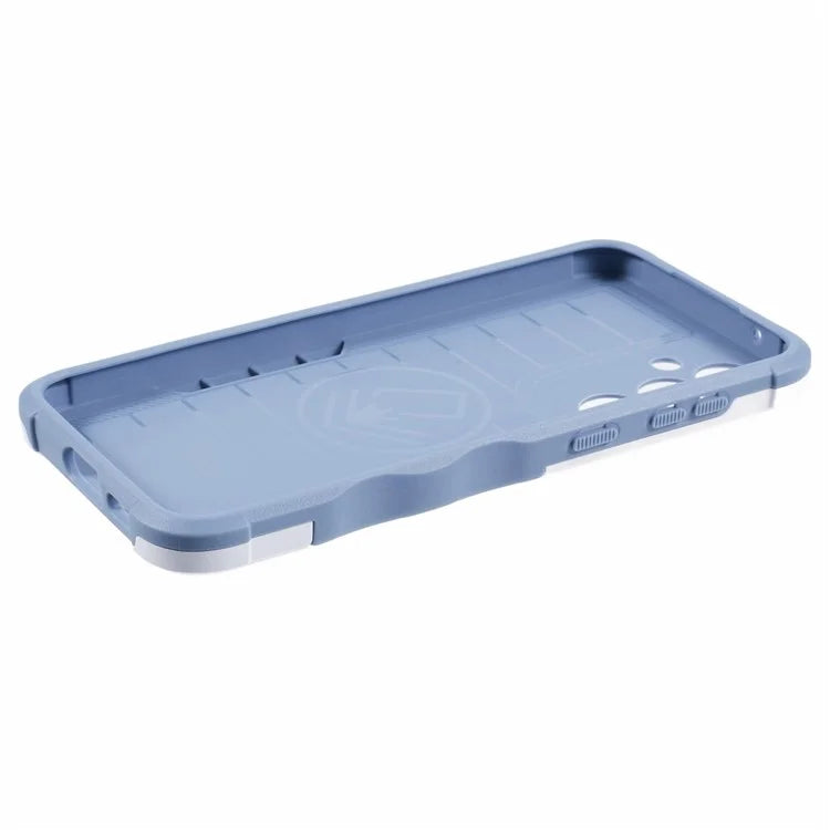For Samsung Galaxy S23 FE Case Anti-drop PC+TPU Phone Cover with Ring Kickstand