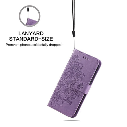 For Xiaomi Redmi Note 13 Pro 4G / Poco M6 Pro 4G Cover PU Leather Flip Stand Phone Case