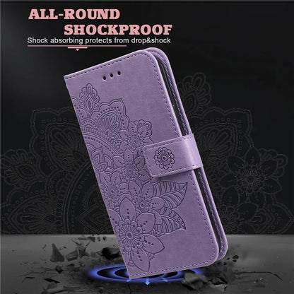 For Xiaomi Redmi Note 13 Pro 4G / Poco M6 Pro 4G Cover PU Leather Flip Stand Phone Case