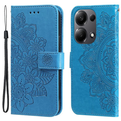 For Xiaomi Redmi Note 13 Pro 4G / Poco M6 Pro 4G Cover PU Leather Flip Stand Phone Case