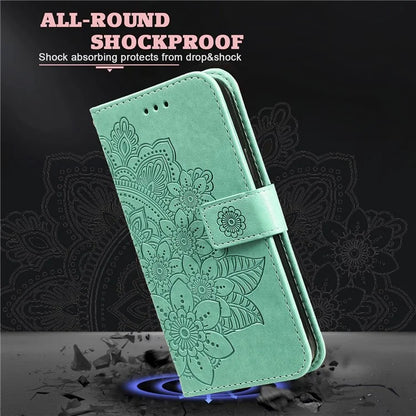 For Xiaomi Redmi Note 13 Pro 4G / Poco M6 Pro 4G Cover PU Leather Flip Stand Phone Case