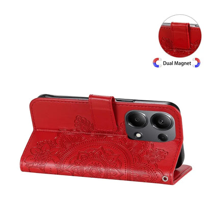 For Xiaomi Redmi Note 13 Pro 4G / Poco M6 Pro 4G Cover PU Leather Flip Stand Phone Case