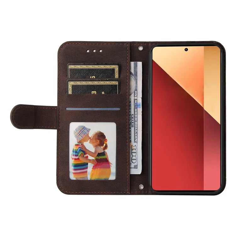 For Xiaomi Redmi Note 13 Pro 4G / Poco M6 Pro 4G Case Magnetic Leather Skin-Touch Phone Protector