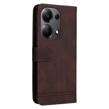 For Xiaomi Redmi Note 13 Pro 4G / Poco M6 Pro 4G Case Magnetic Leather Skin-Touch Phone Protector
