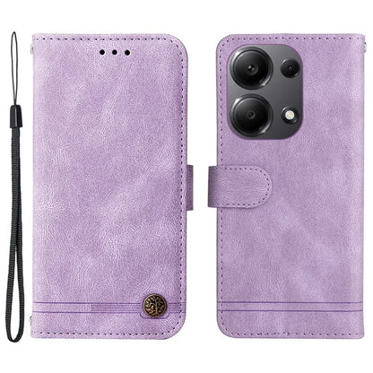 For Xiaomi Redmi Note 13 Pro 4G / Poco M6 Pro 4G Case Magnetic Leather Skin-Touch Phone Protector