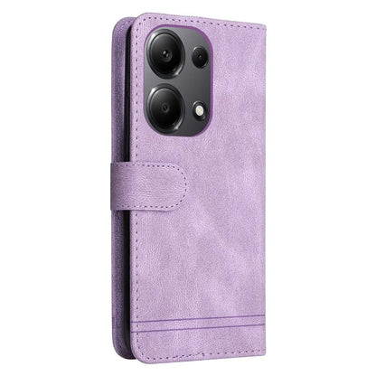 For Xiaomi Redmi Note 13 Pro 4G / Poco M6 Pro 4G Case Magnetic Leather Skin-Touch Phone Protector