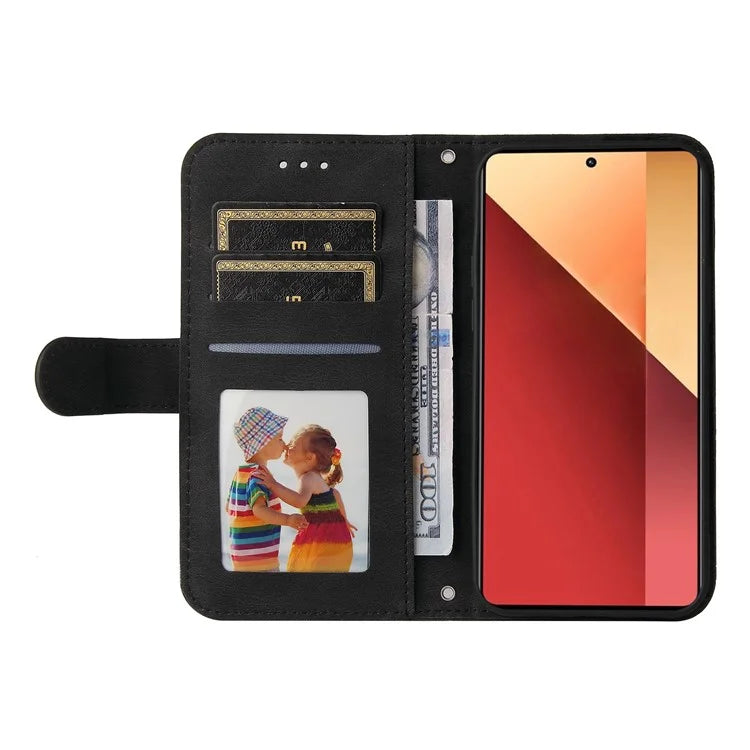 For Xiaomi Redmi Note 13 Pro 4G / Poco M6 Pro 4G Case Magnetic Leather Skin-Touch Phone Protector