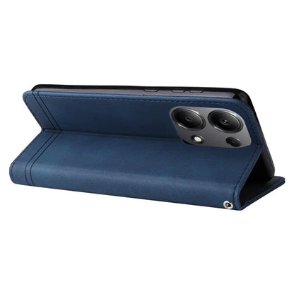 For Xiaomi Redmi Note 13 Pro 4G / Poco M6 Pro 4G Case Magnetic Leather Skin-Touch Phone Protector