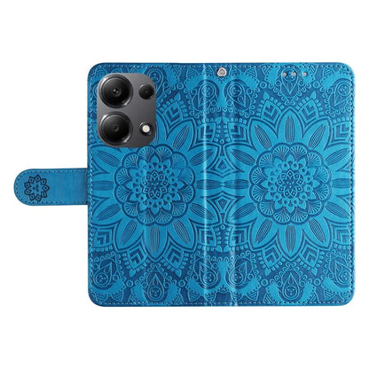 For Xiaomi Redmi Note 13 Pro 4G / Poco M6 Pro 4G Magnetic Phone Case Leather Imprinted Cover