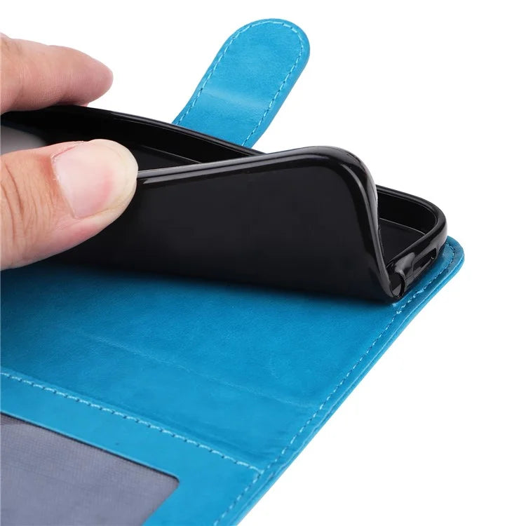 For Xiaomi Redmi Note 13 Pro 4G / Poco M6 Pro 4G Magnetic Phone Case Leather Imprinted Cover