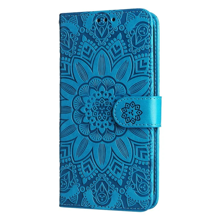 For Xiaomi Redmi Note 13 Pro 4G / Poco M6 Pro 4G Magnetic Phone Case Leather Imprinted Cover