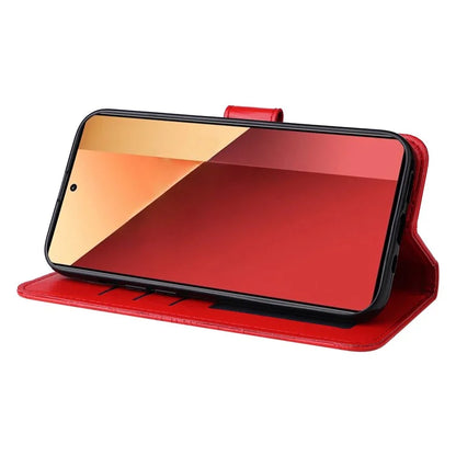 For Xiaomi Redmi Note 13 Pro 4G / Poco M6 Pro 4G Magnetic Phone Case Leather Imprinted Cover