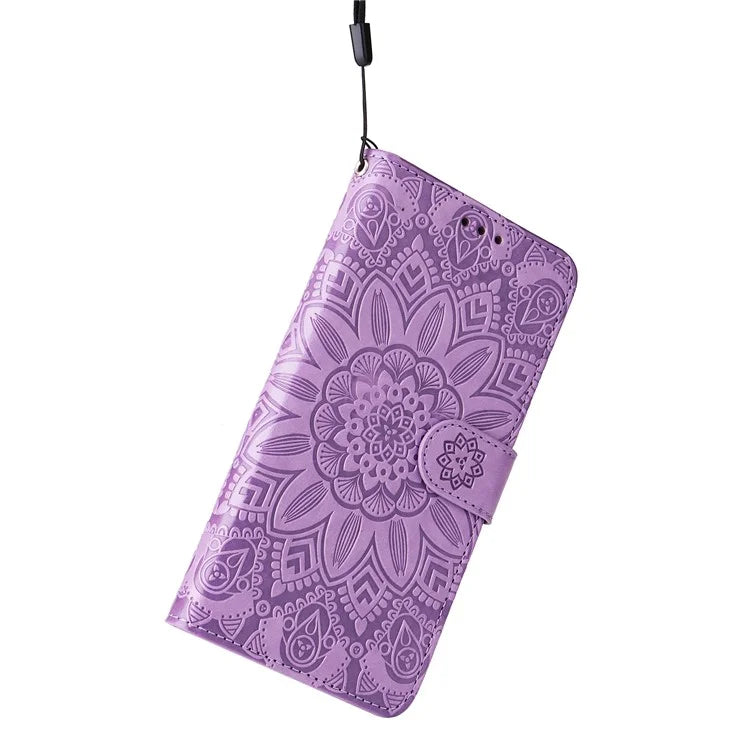 For Xiaomi Redmi Note 13 Pro 4G / Poco M6 Pro 4G Magnetic Phone Case Leather Imprinted Cover