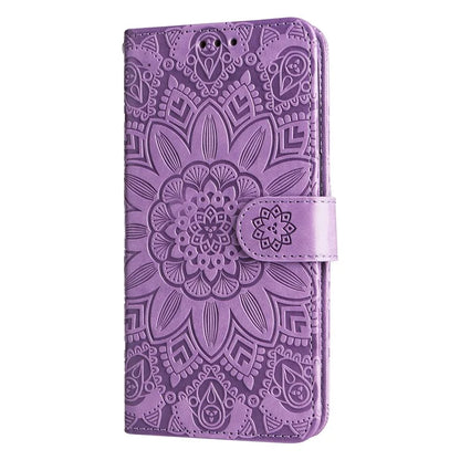 For Xiaomi Redmi Note 13 Pro 4G / Poco M6 Pro 4G Magnetic Phone Case Leather Imprinted Cover