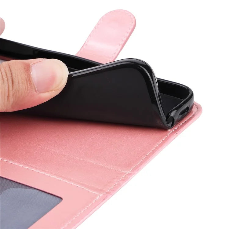 For Xiaomi Redmi Note 13 Pro 4G / Poco M6 Pro 4G Magnetic Phone Case Leather Imprinted Cover